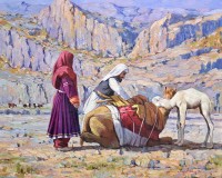 Naseeb Khan, 20 x 24 Inch, Oil on Canvas, Landscape Painting, AC-NSBK-008 Naseeb Khan, 20 x 24 Inch, Oil on Canvas, Landscape Painting, AC-NSBK-008